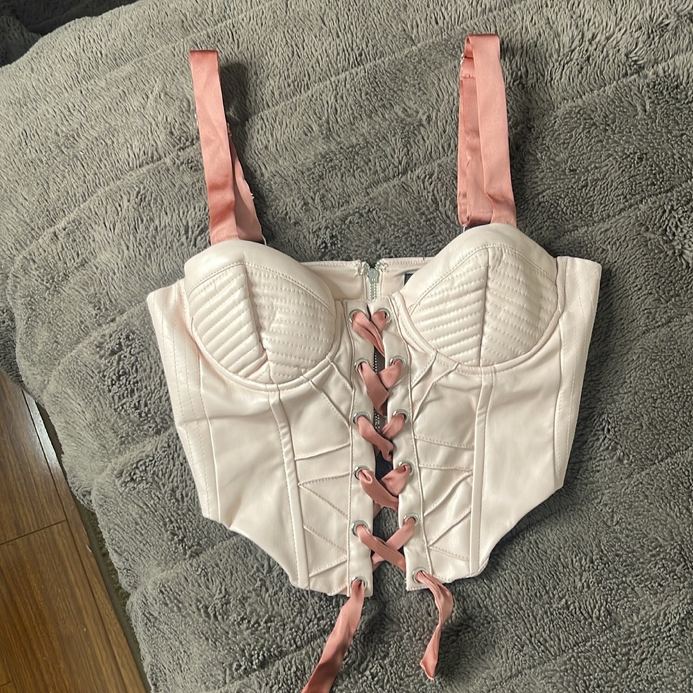 Bershka | pink corset